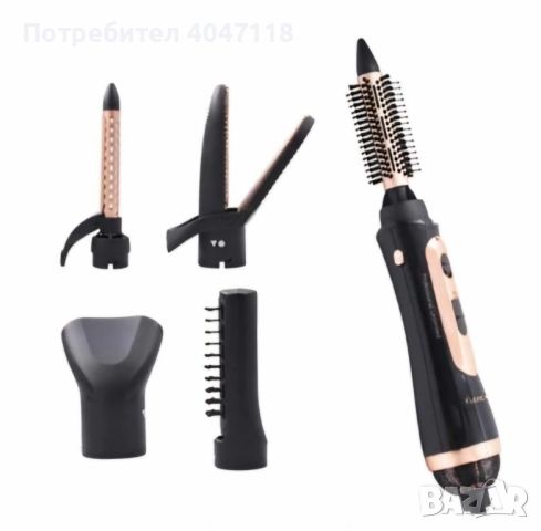 Четка сешоар 6в1 Lexical 1000W LAS-5202