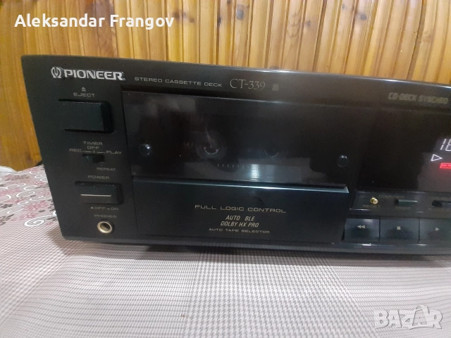 PIONEER CT 339 made in Japan , снимка 5 - Декове - 52775556