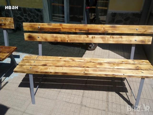 продавам градински пейки-10% заКОЛЕДА, снимка 4 - Градински мебели, декорация  - 51391863