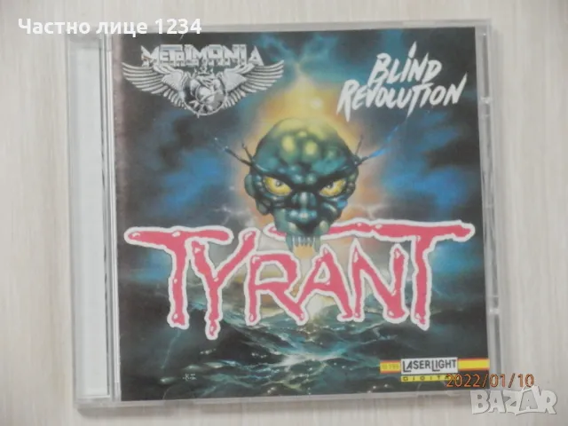 Tyrant (Ger) – Blind Revolution/Ruling The World – 1988 , снимка 2 - CD дискове - 35386894