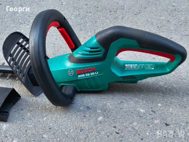 Акумулаторен храсторез Bosch AHS 55-20Li 18V, снимка 3 - Градинска техника - 53914577
