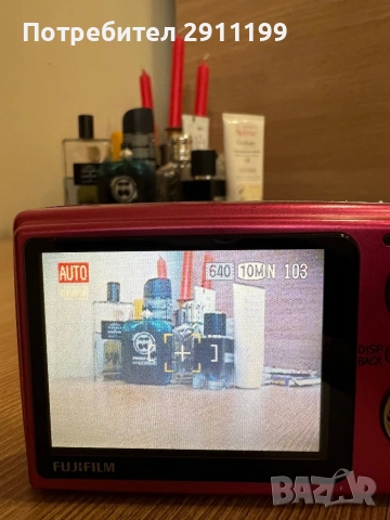 Фотоапарат Fujifilm 10 Mp с подаръци, снимка 5 - Фотоапарати - 53390228