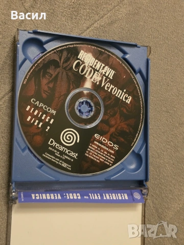 Продавам Resident evil code Veronika за Dreamcast , снимка 3 - Игри за PlayStation - 53973085