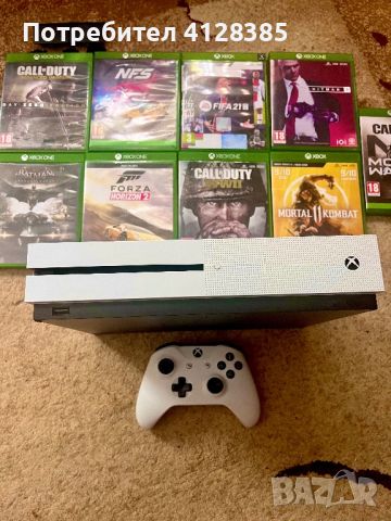 XBOX ONE S 4К Full HDR 500GB, снимка 1 - Xbox конзоли - 46174147