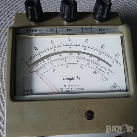 Мултицет UNIGOR, снимка 2 - Друга електроника - 51723853