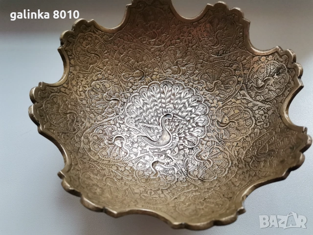 Стара бронзова бонбониерка, снимка 2 - Антикварни и старинни предмети - 53083158