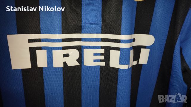 Домакинска футболна тениска на Inter Milan 2011-2012, Size L, снимка 5 - Футбол - 46311437