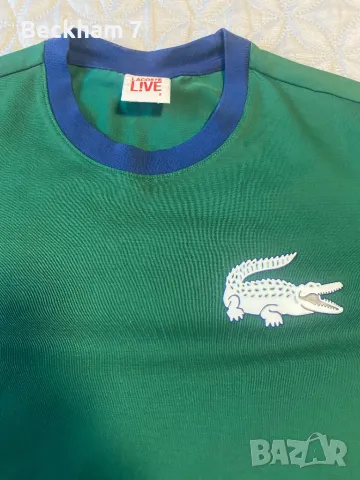 Lacoste мъжка тениска размер S, снимка 2 - Тениски - 46910279