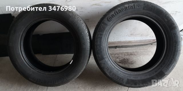 225/60R17  2бр. Летни гуми Continental Conti Premium Contact 5 , снимка 4 - Гуми и джанти - 45193965