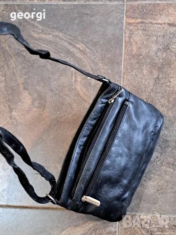 чанта от естествена кожа за през рамо Bear Design 34/3, снимка 12 - Чанти - 53932864