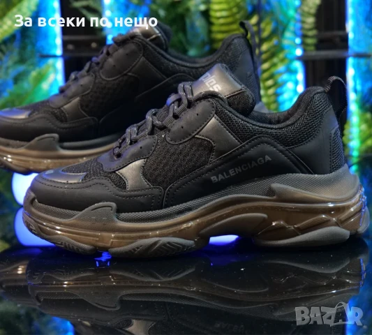 Balenciaga Мъжки Маратонки С Кутия🔝Мъжки Спортни Обувки Цвят - Черно И Кафяво Баленсиага Код SM-27, снимка 1