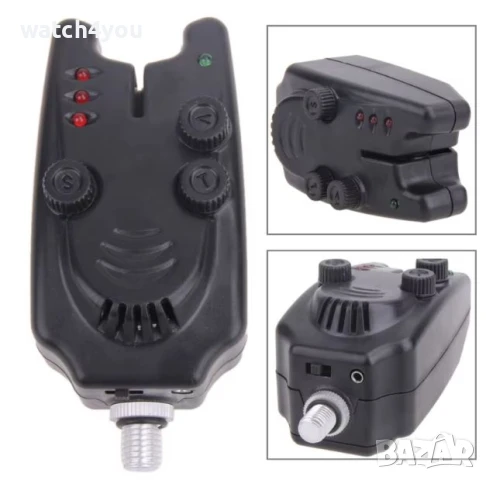 НОВ КОМПЛЕКТ СИГНАЛИЗАТОРИ ЗА ВЪДИЦА. ОБТЕГАЧИ. ЕЛЕКТРОННИ СИГНАЛИЗАТОРИ. СИГНАЛИЗАТОРИ ЗА КЪЛВАНЕ , снимка 3 - Такъми - 48975177