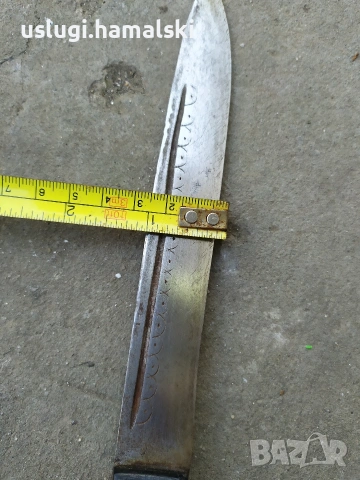 Стар нож ръчна изработка, снимка 7 - Антикварни и старинни предмети - 54173688