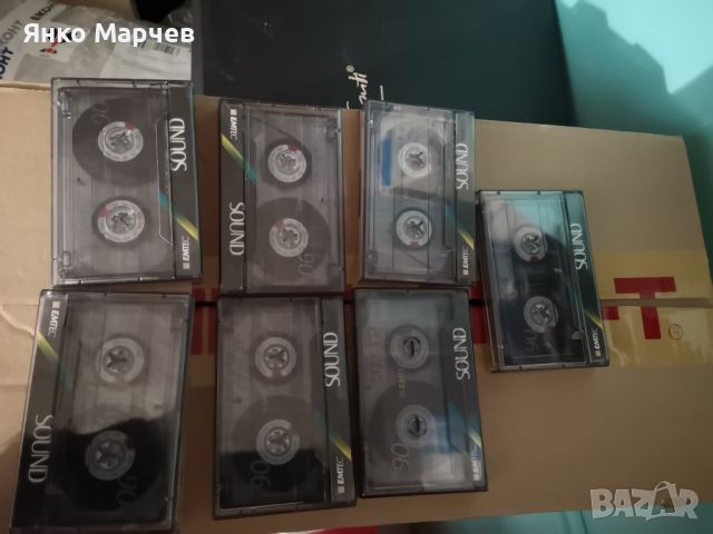 Аудио касети (аудиокасети) НОВИ!!!-BASF/EMTEC - 8 br. , снимка 3 - Аудио касети - 44733391