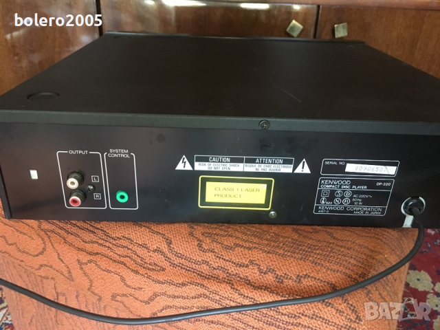 KENWOOD-CD PLAYER DP-320, снимка 3 - Аудиосистеми - 45023267