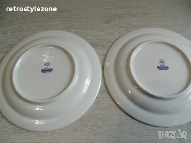 № 8071 комплект 9 броя стари порцеланови чинии - COLDITZ  - илистрюцация - риби - печат / маркировка, снимка 5 - Други ценни предмети - 50477989