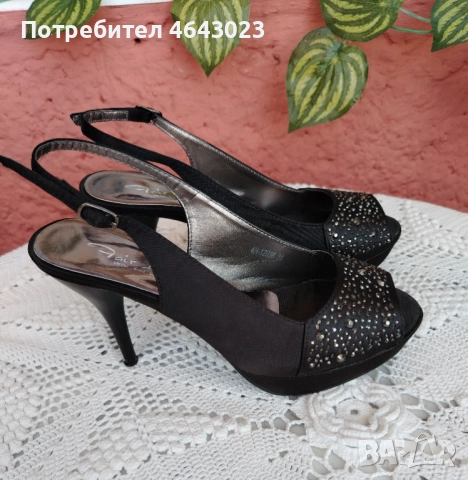 Сандали Fair Lady с камъни – блясък и изящество, снимка 3 - Сандали - 52309644