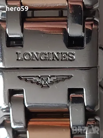  Лонжин,Дамски часовник,диаманти, розово злато 18к-стомана-Longines Primaluna L81135876, снимка 7 - Дамски - 48271416