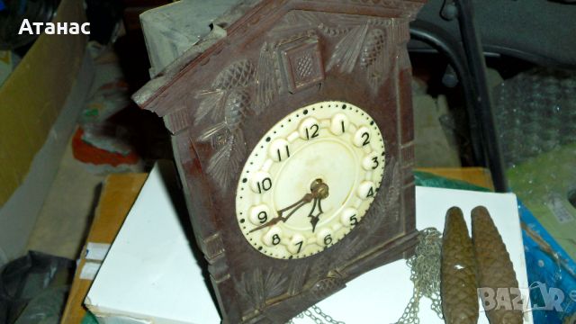Стенен часовник Кукувица - СССР, снимка 2 - Стенни часовници - 46288134