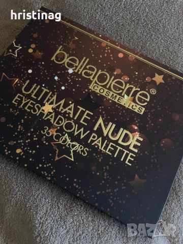 Палитра сенки Bellapierre Cosmetics Ultimate Nude Eyeshadow Palette, снимка 1 - Декоративна козметика - 45993446