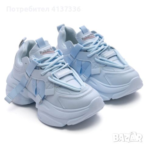 Дамски обувки Balenciaga в три цвята , дамски маратонки BALENCIAGA, снимка 3 - Маратонки - 46385789