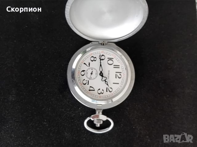 Джобен часовник - ПОБЕДА - Юбилеен - СССР, снимка 8 - Джобни - 46451100