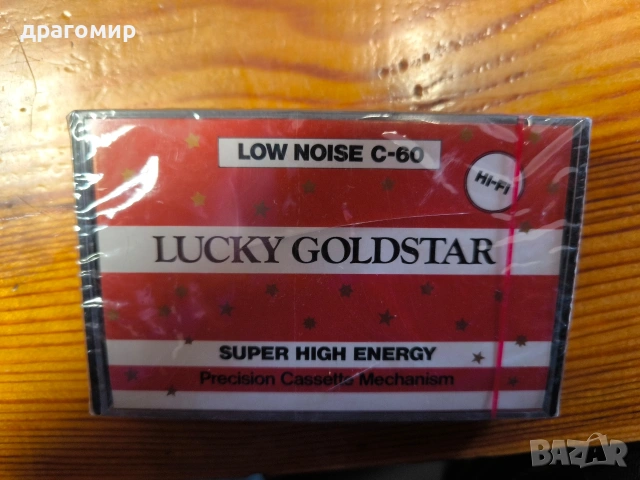 Hi-Fi LUCKY GOLDSTAR C-60 аудио касета 
