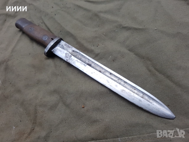 Окопен нож щик , снимка 3 - Антикварни и старинни предмети - 52043701