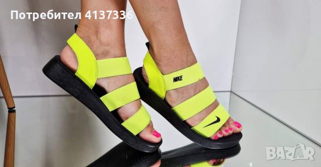 Дамски сандали Nike Реплика ААА+, снимка 12 - Сандали - 46337589