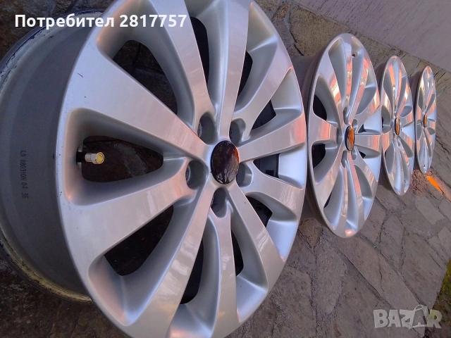 17ц 5х105 алуминиеви джанти , снимка 5 - Гуми и джанти - 53980423