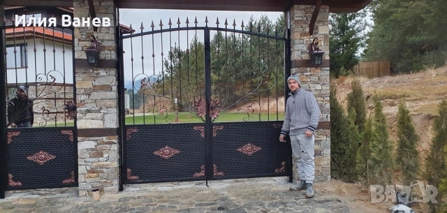 Ковано желязо – огради, врати, парапети | Изработка и монтаж, снимка 18 - Монтажи - 54163806