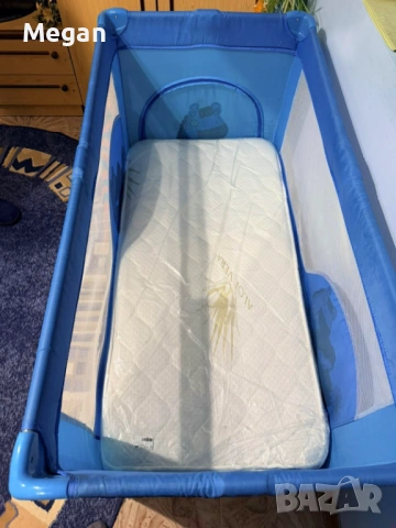 Детска кошара+ матрак, снимка 2 - Кошарки - 53935600