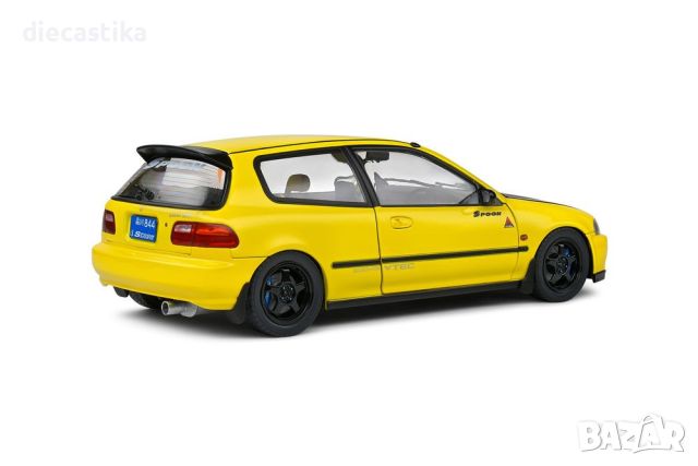 Метални Колички HONDA CIVIC Хонда Мащаб 1:18 Solido , снимка 9 - Колекции - 46287396