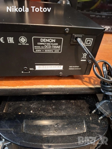 Продава се COMPACT DISC PLAYER Denon DCD-720AE. , снимка 10 - Ресийвъри, усилватели, смесителни пултове - 53298964