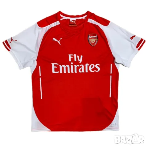 Оригинална мъжка тениска Puma x Arsenal 2014 - 2015 | L размер, снимка 1 - Тениски - 47455931