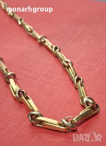 Златен ланец, снимка 4 - Колиета, медальони, синджири - 53059392