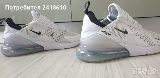 Nike Air Max 270 UK 9 US 10 Mens Size 44 /28см ОРИГИНАЛ! Мъжки Маратонки !, снимка 12 - Маратонки - 52092316