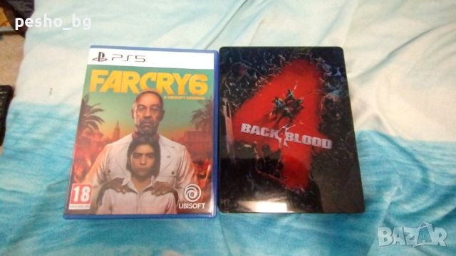 Игри за ps5(Back 4 blood special edition & far cry 6) само лично предаване в Плевен , снимка 1 - Игри за PlayStation - 46448075