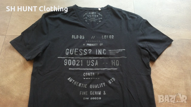 GUESS MENS T-Shirt Размер M мъжка тениска 4-60, снимка 2 - Тениски - 53213715