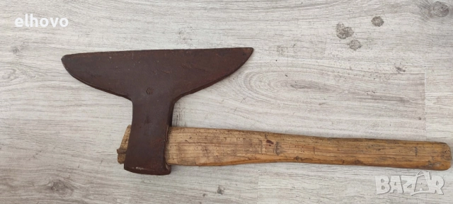Стара брадва#72, снимка 4 - Антикварни и старинни предмети - 52799520