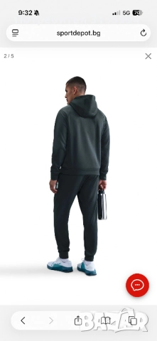 NIKE Спортно КОМПЛЕКТ M NK TF FLEECE JOGGER GFX, снимка 2 - Спортни дрехи, екипи - 52488561