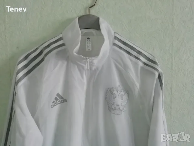 Russia Adidas ново оригинално горнище яке Русия размер М, снимка 3 - Спортни дрехи, екипи - 47623276