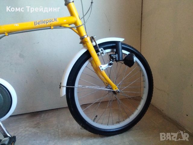 Сгъваем велосипед Maruishi Bellepack 20", снимка 6 - Велосипеди - 45470531