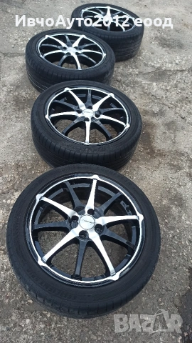 Алуминиеви джанти 17 4 х100 fiat honda Toyota , снимка 7 - Гуми и джанти - 53987070