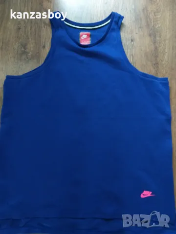 Nike Tech Fleece Tank - страхотен мъжки потник 2ХЛ, снимка 3 - Тениски - 46876311