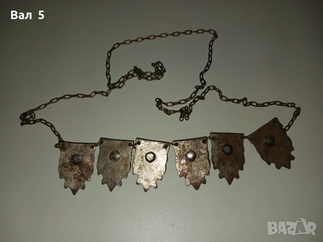 Стар нагръден накит възрожденски тип, снимка 5 - Антикварни и старинни предмети - 53511509