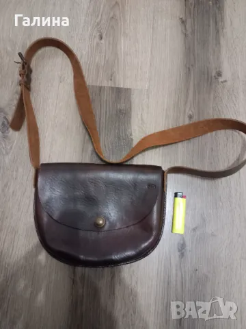 Чанта от естествена кожа, снимка 6 - Чанти - 48045674