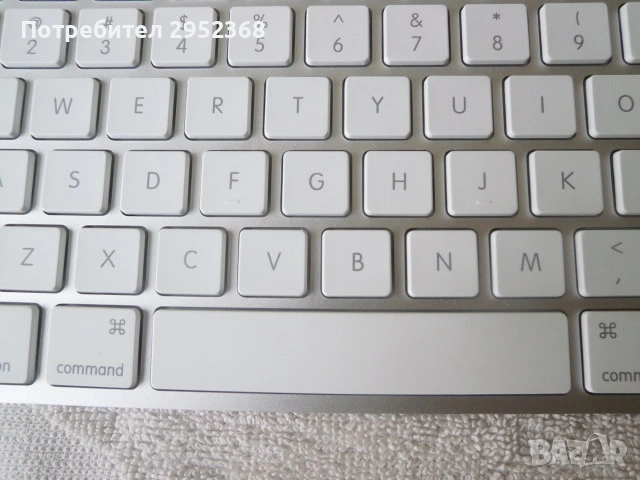 Безжична клавиатура Apple A1314, снимка 2 - Клавиатури и мишки - 54124522