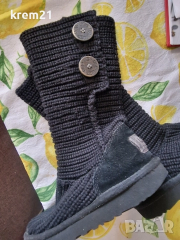 UGG ботушки черни номер 31, снимка 6 - Бебешки боти и ботуши - 52827077