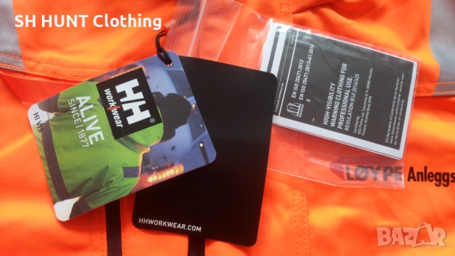 HELLY HANSEN ALNA 2.0 Hi Vis Work Set размер L работен екип яке и панталон W4-305 , W4-306, снимка 10 - Якета - 51967510